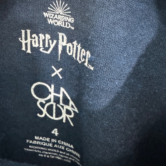 Harry Potter x Chaser Little Boy’s Hogwarts House Long Sleeve Layered T Shirt - Picture 4 of 9